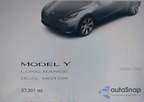 2021 Tesla Model Y Long Range Dual Motor All-Wheel Drive from USA, damaged, VIN 5YJYGAEE3MF144819